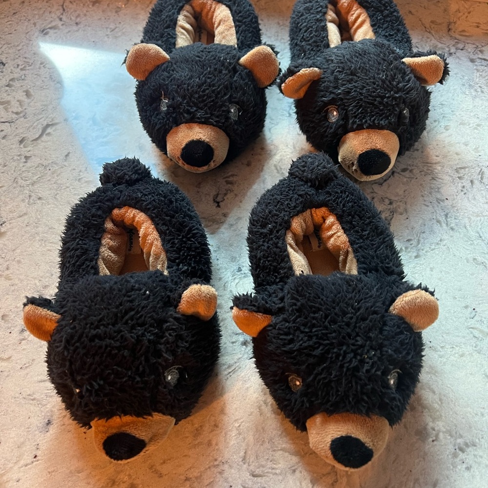 Dearforms Childs slipper—adorable bear slippers!